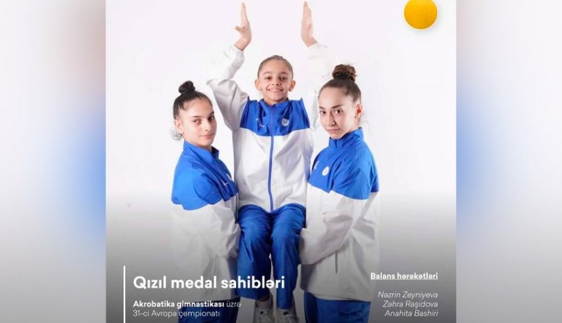 Millimizdən qızıl medal